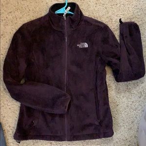 North Face Osito Jacket - plum